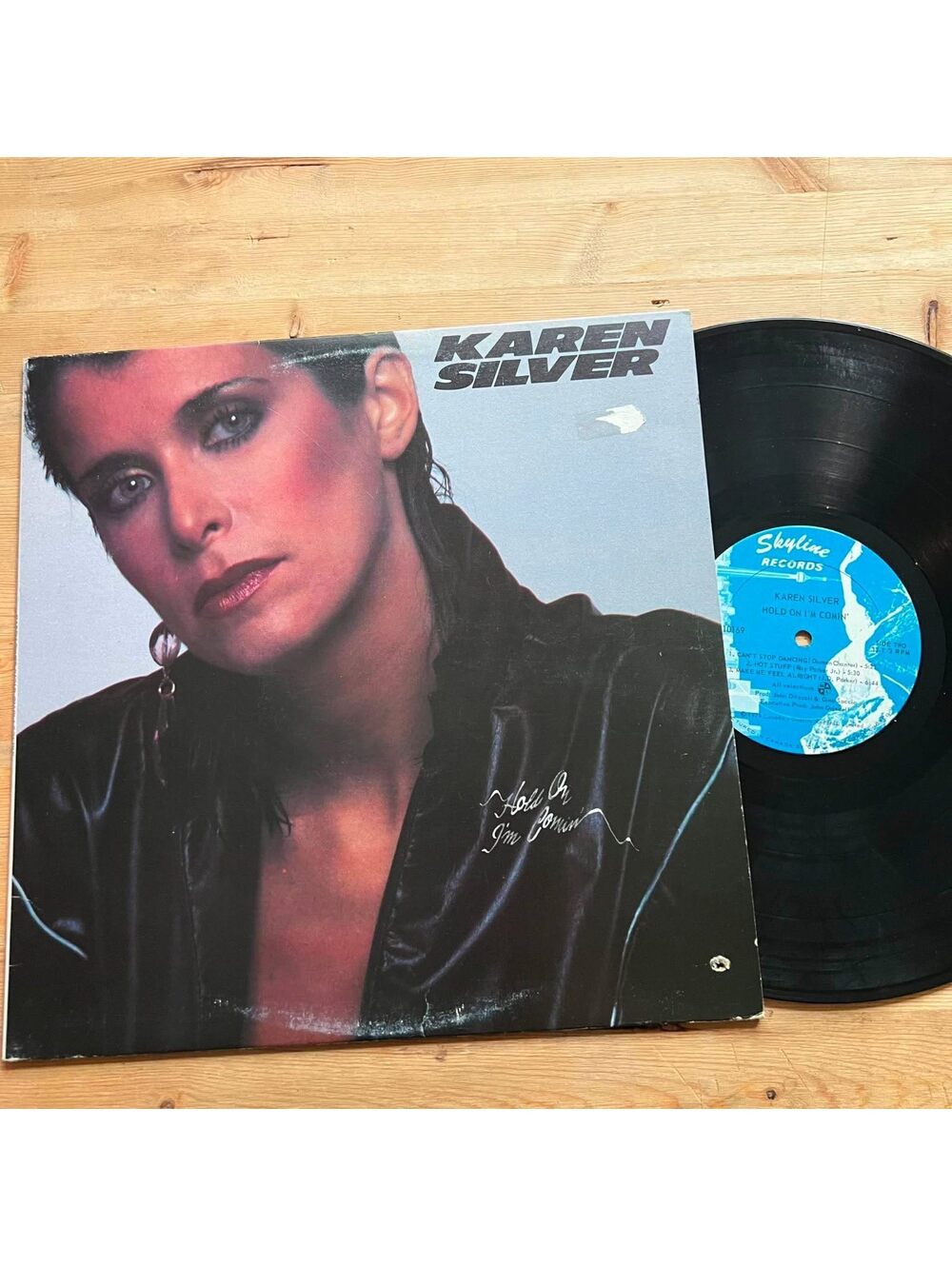 Karen Silver - Hold on I'm Comin' 33rpm VG+ VR22